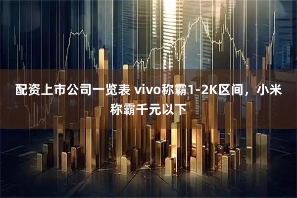 配资上市公司一览表 vivo称霸1-2K区间，小米称霸千元以下